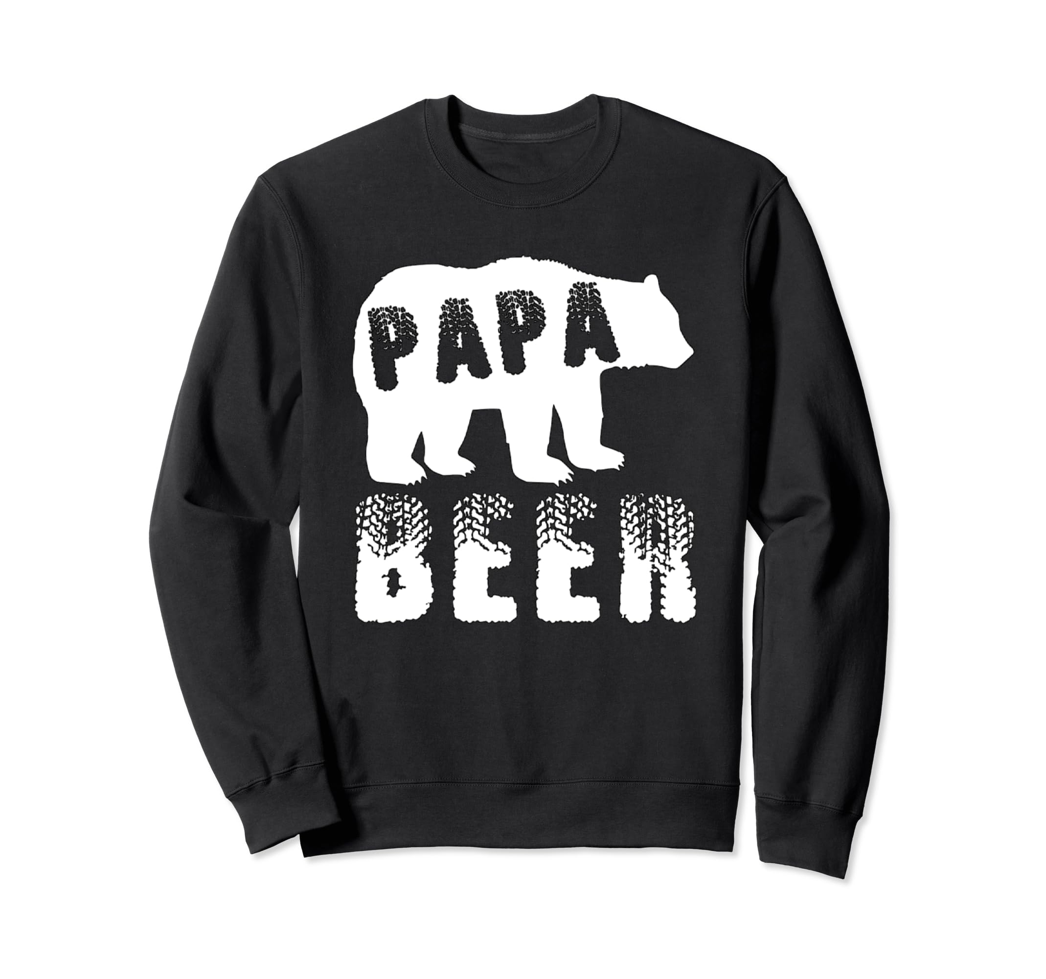 Papa Beer Bear Best Dad Funny Dad Sweatshirt - Novelty Apparel for Adults - T-Shirt, Sweatshirt, Hoodie