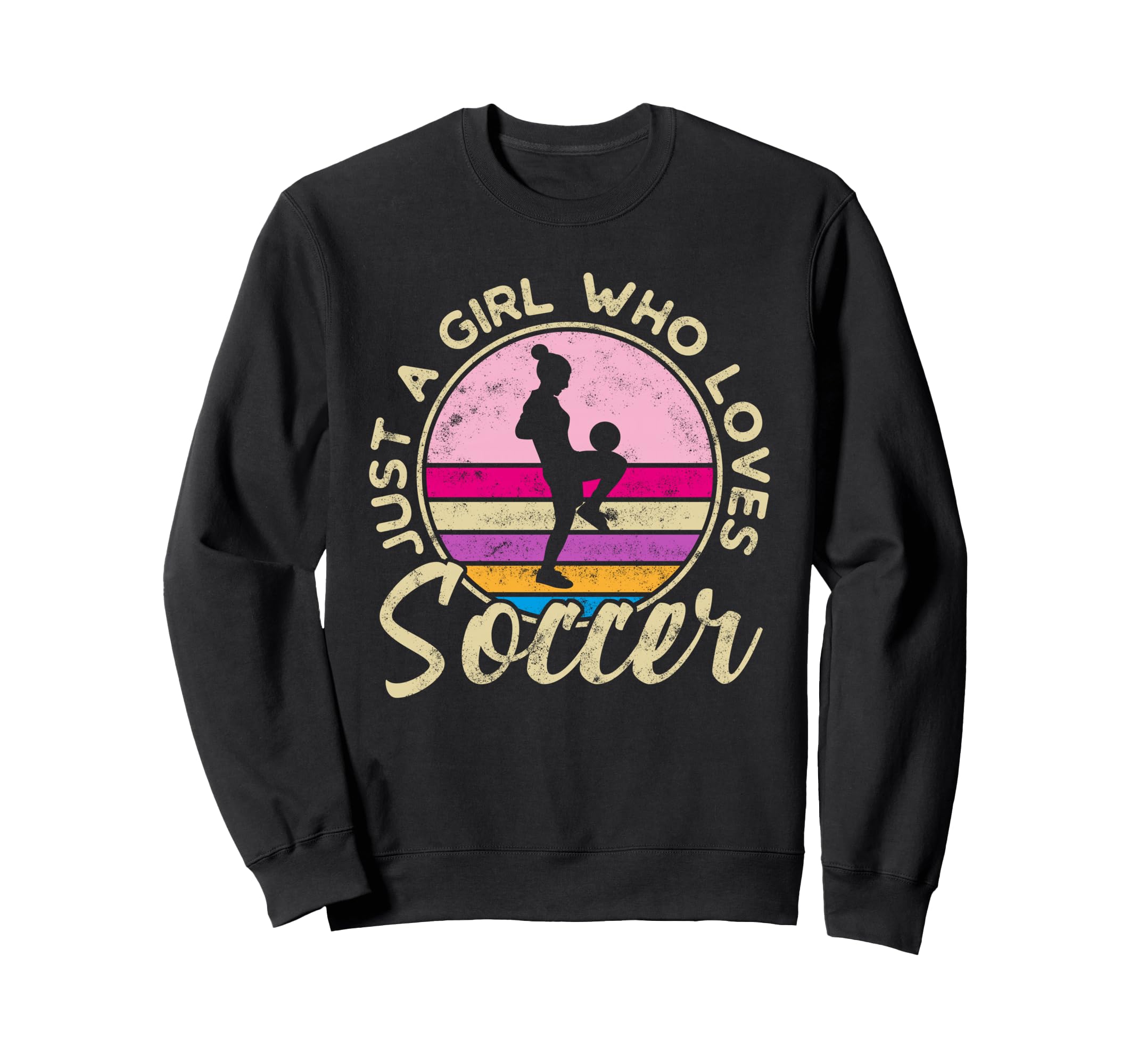 Just Who Loves Soccer Soccer Sweatshirt - Custom Art Print Unisex - T-Shirt, Sweatshirt, Hoodie