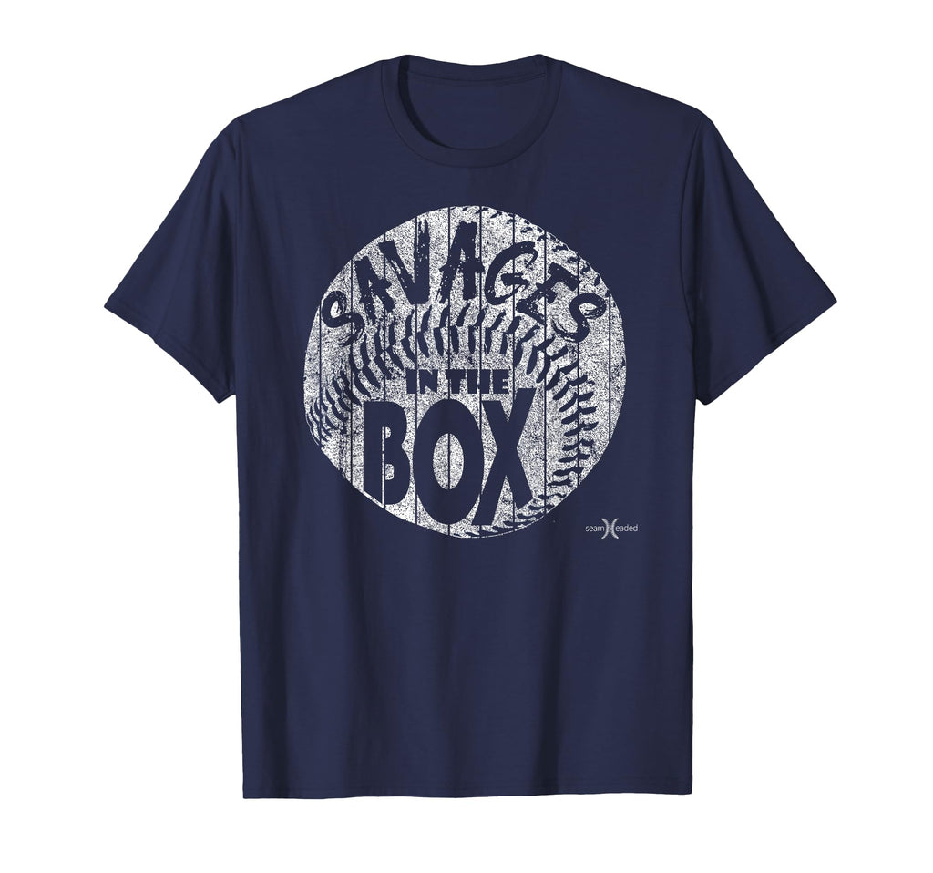 Savages Box Baseball T-Shirt - Graphic Print Men Women - T-Shirt, Sweatshirt, Hoodie
