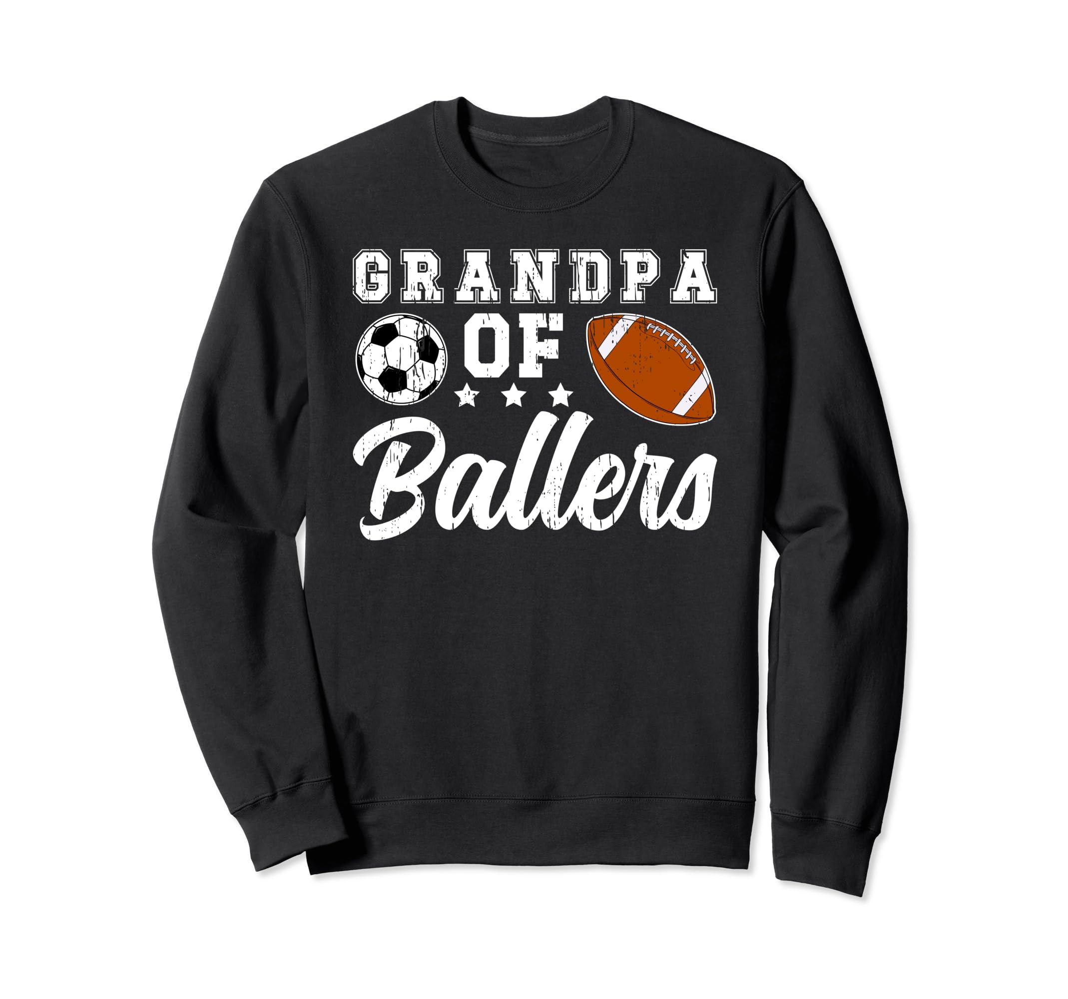 Grandpa Ballers Proud Soccer Football Sweatshirt - Streetwear Style Unisex - T-Shirt, Sweatshirt, Hoodie