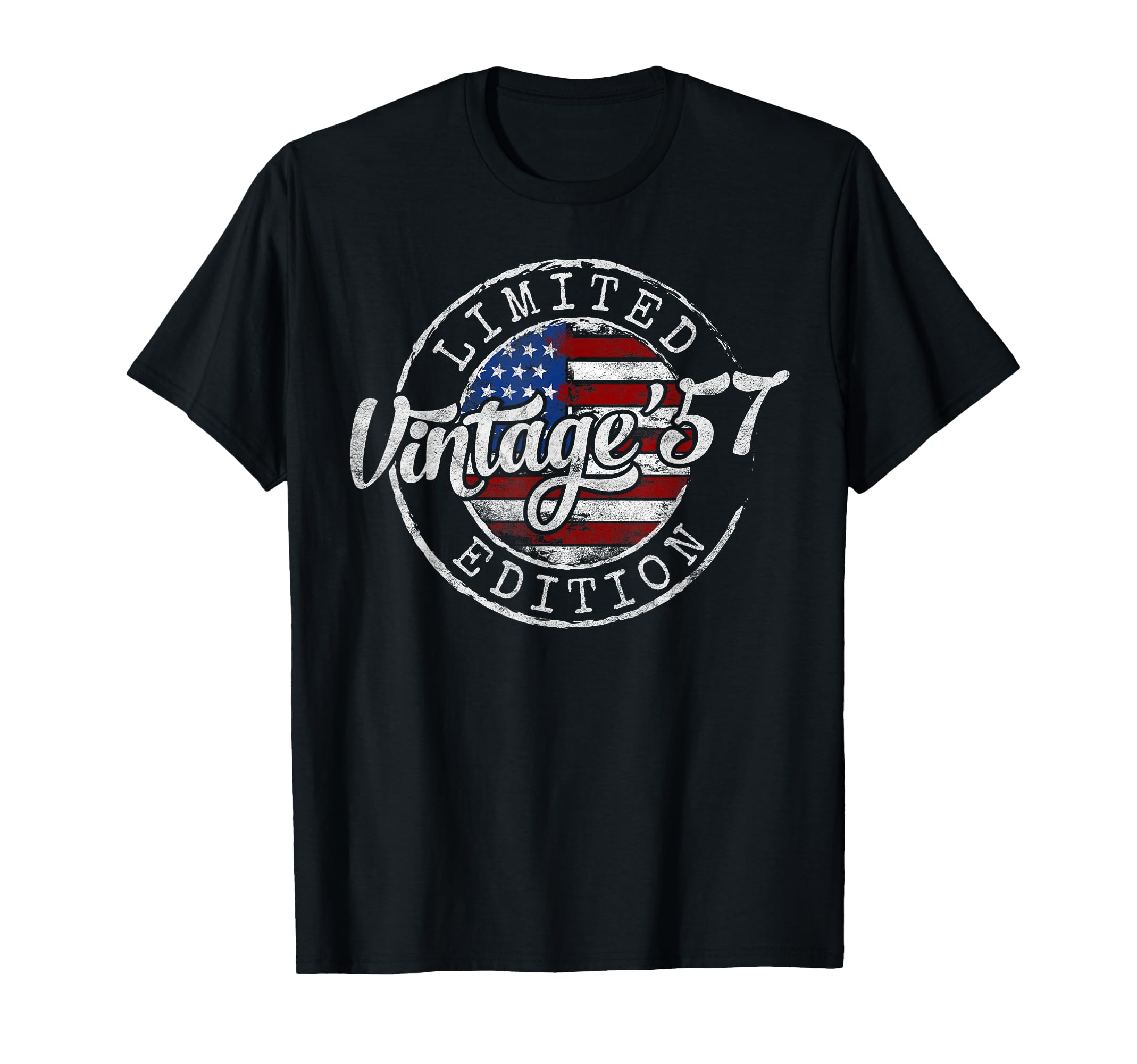 1957 Stamp 69Th Birthday Gift 69 Year T-Shirt - Trendy Graphic for Adults - T-Shirt, Sweatshirt, Hoodie