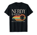 Nerdy Dads Build Character Funny Rpg T-Shirt - Trendy Graphic Unisex - T-Shirt, Sweatshirt, Hoodie