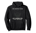 Im Bearded Dad Funny Beard Hoodie - Graphic Print for Adults - T-Shirt, Sweatshirt, Hoodie