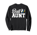 Ball Aunt Heart Volleyball Soccer Sweatshirt - Streetwear Style Men Women - T-Shirt, Sweatshirt, Hoodie