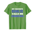 My Favorite Goalie Calls Me Grandma T-Shirt - Novelty Apparel for Adults - T-Shirt, Sweatshirt, Hoodie