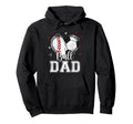Ball Dad Baseball Soccer Heart Nana Both Hoodie - Graphic Print Men Women - T-Shirt, Sweatshirt, Hoodie