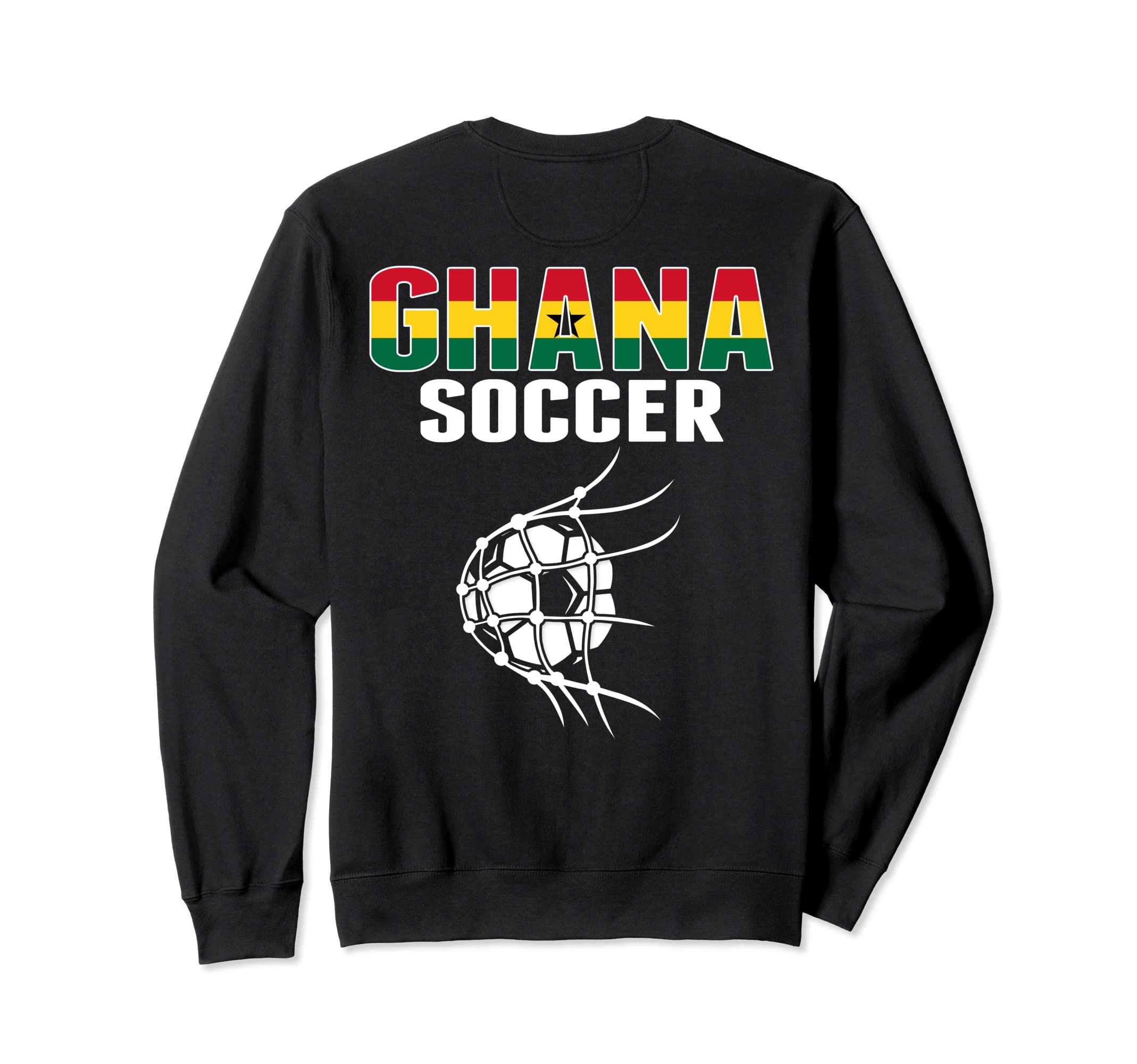 Proud Ghana Soccer Fans Jersey Sweatshirt - Fun Novelty Design Men Women - T-Shirt, Sweatshirt, Hoodie