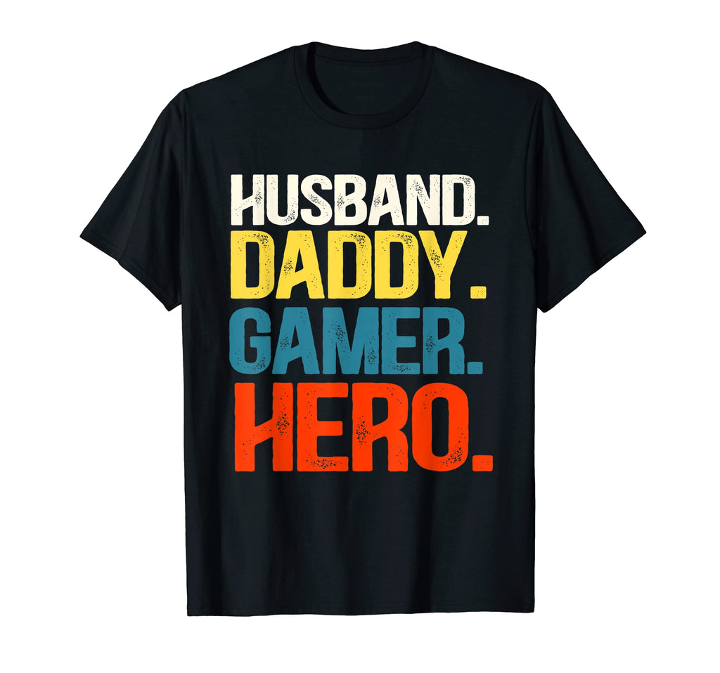 Mens Funny Husband Dad Father Gamer Gaming T-Shirt - Trendy Graphic Unisex - T-Shirt, Sweatshirt, Hoodie