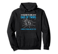 Twin Dad Father Two Soon To Be Dad Twins Hoodie - Trendy Graphic Unisex - T-Shirt, Sweatshirt, Hoodie