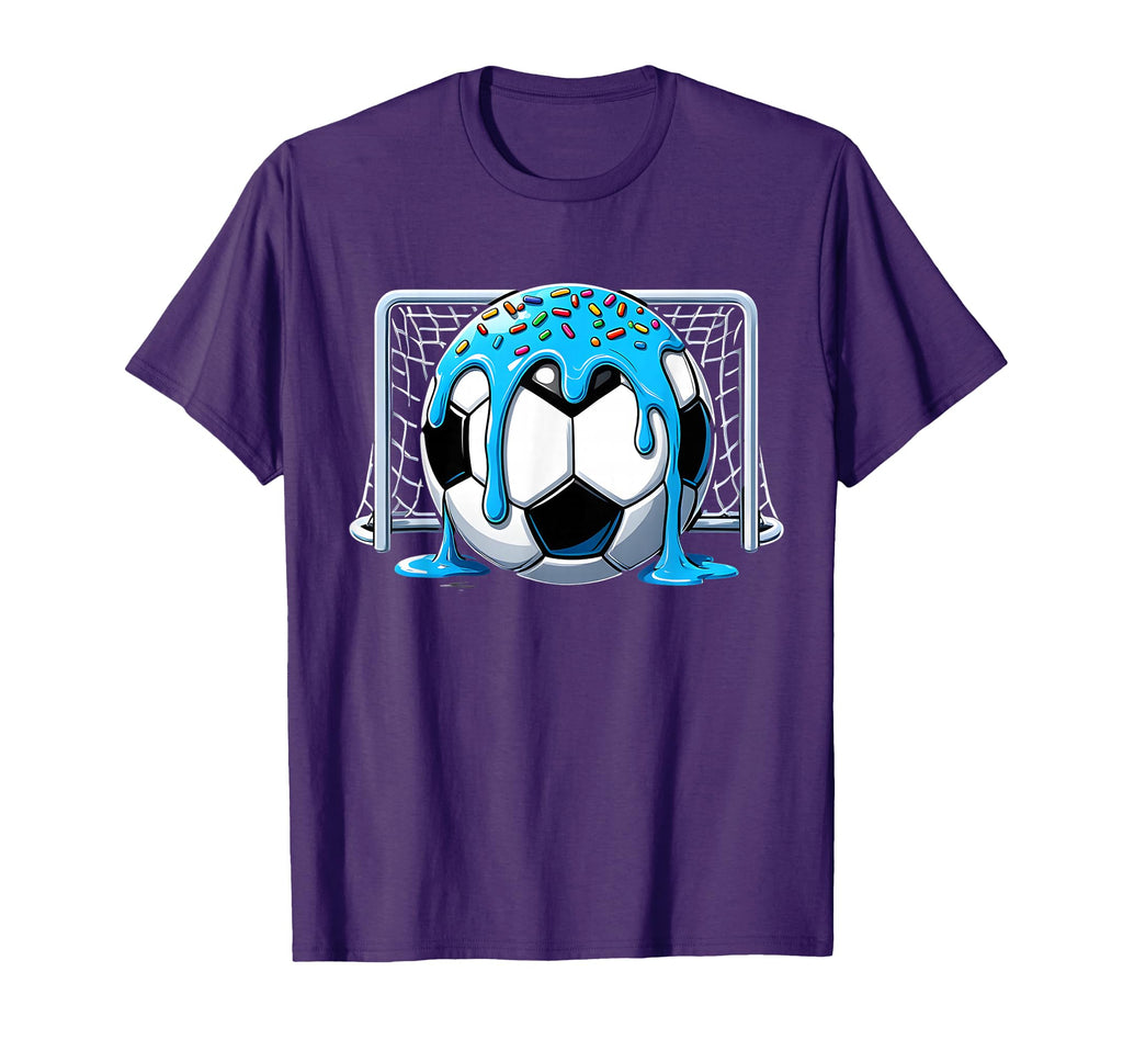 Soccer Drip Ice Cream Drip Soccer T-Shirt - Streetwear Style Men Women - T-Shirt, Sweatshirt, Hoodie