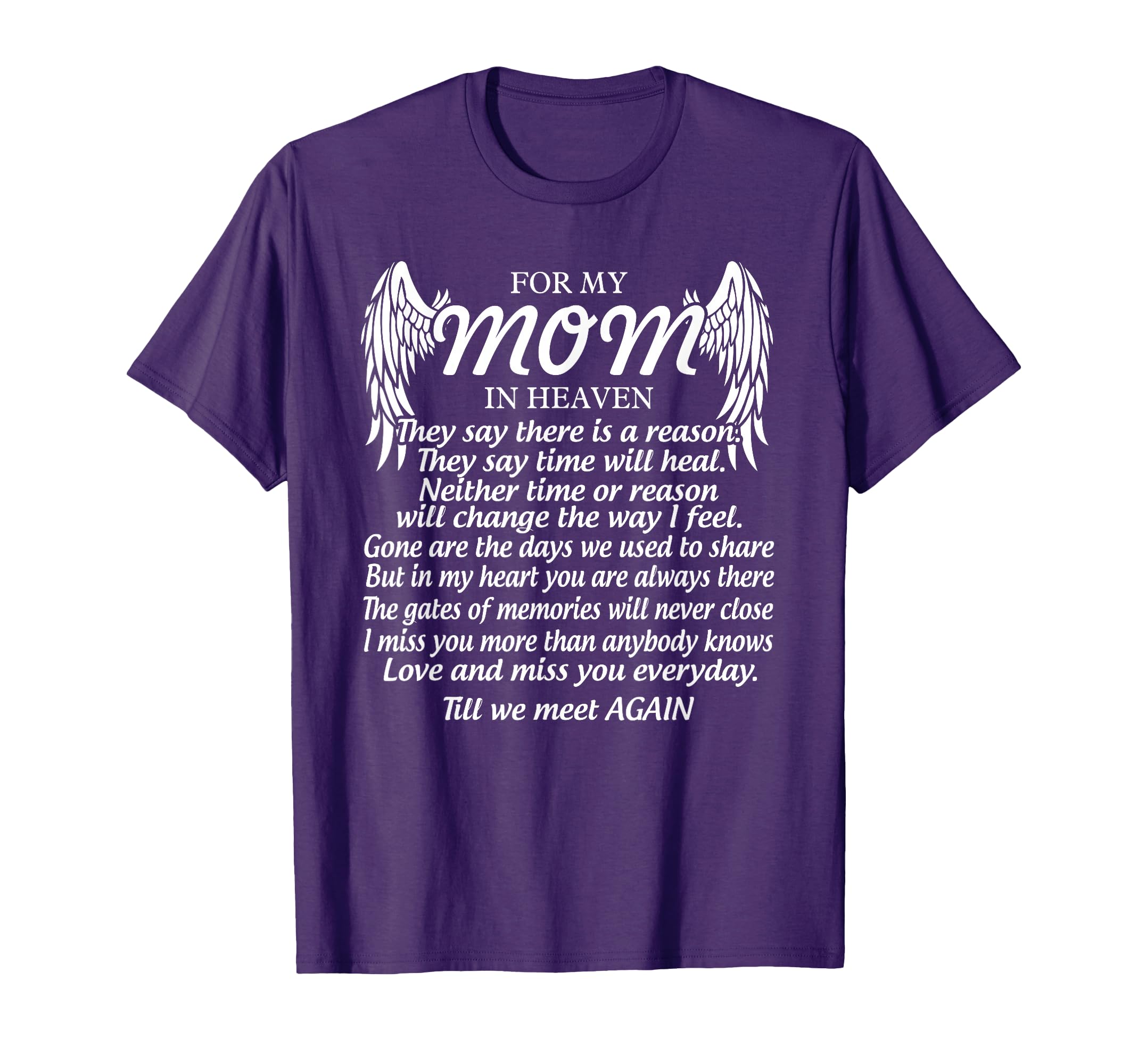 My Mom Heaven Love My Mom So Much T-Shirt - Trendy Graphic for Adults - T-Shirt, Sweatshirt, Hoodie