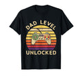 Dad Level Unlocked Funny New Dad T-Shirt - Custom Art Print for Adults - T-Shirt, Sweatshirt, Hoodie
