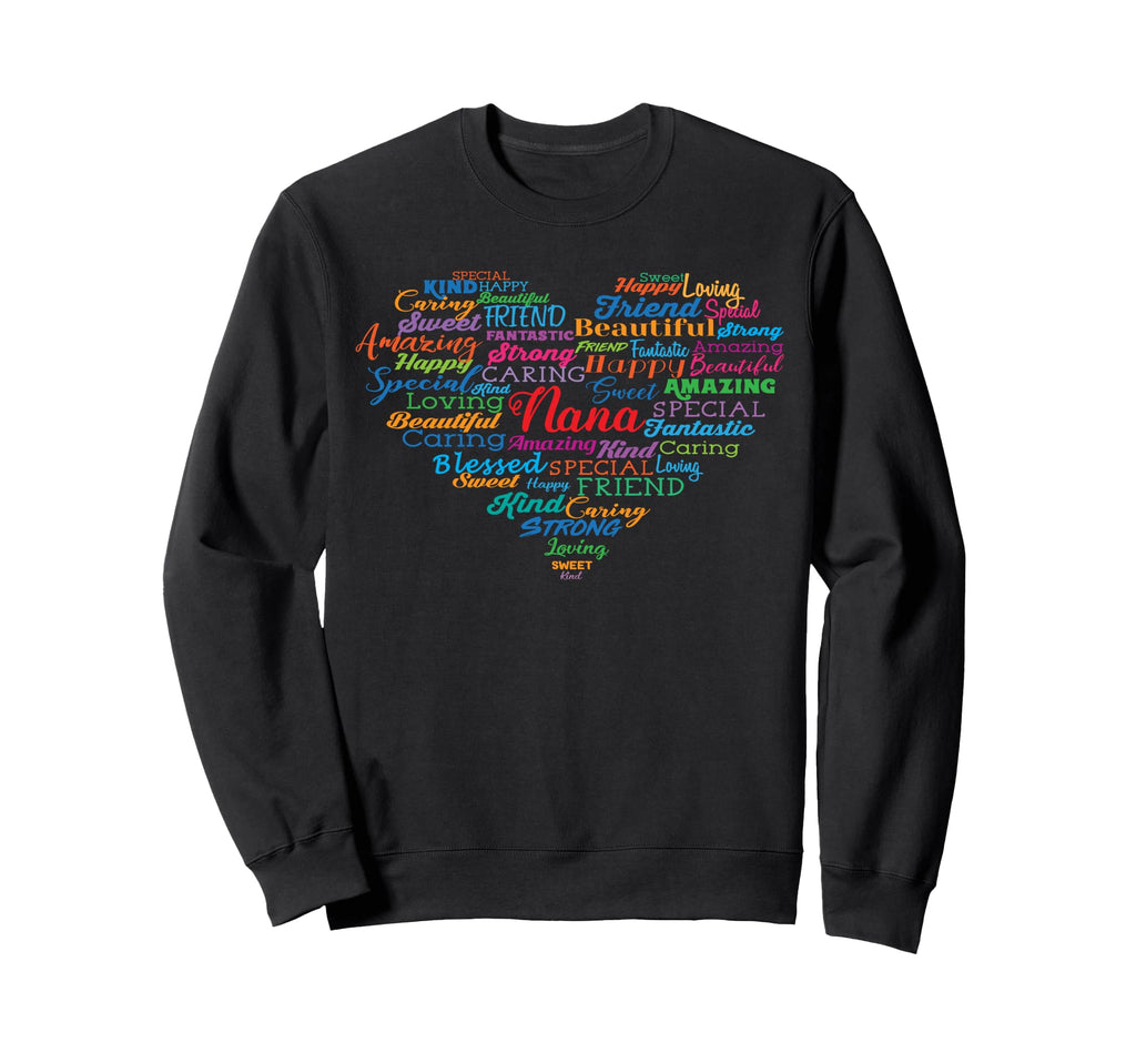 Nana Grandma Mothers Day Birthday Sweatshirt - Minimalist Print Men Women - T-Shirt, Sweatshirt, Hoodie