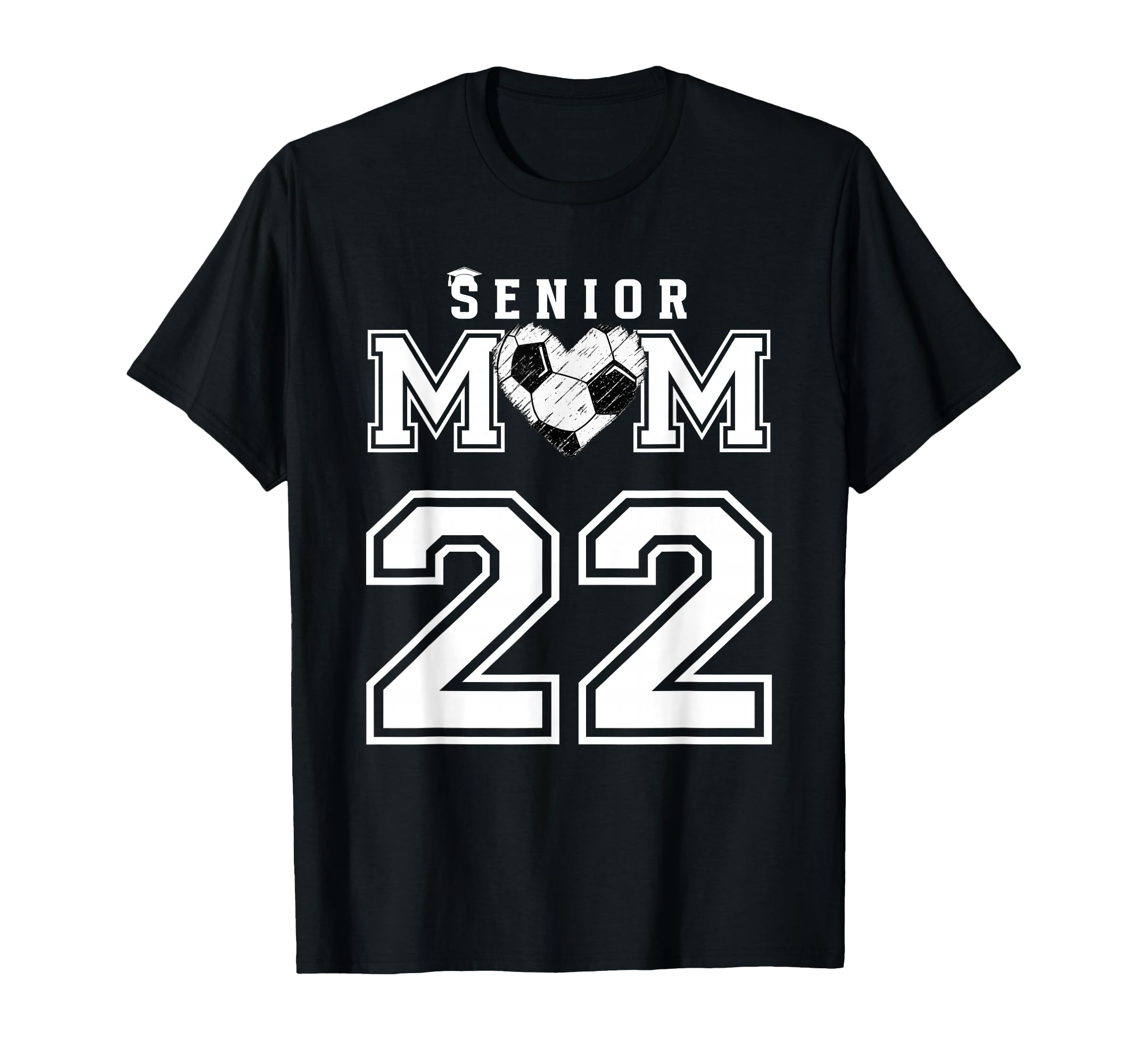 Proud Senior Soccer Mom Custom Jersey T-Shirt - Trendy Graphic Men Women - T-Shirt, Sweatshirt, Hoodie