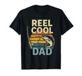Reel Dad Funny Fathers Day Fishing T-Shirt - Minimalist Print Men Women - T-Shirt, Sweatshirt, Hoodie