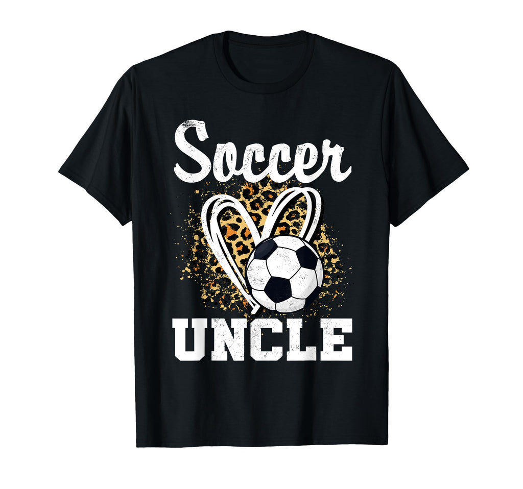 Soccer Uncle Leopard Heart Sweatshirt - Aesthetic Graphic for Adults - T-Shirt, Sweatshirt, Hoodie