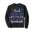 Super Proud Bonus Dad 2026 Graduate Sweatshirt - Graphic Print for Adults - T-Shirt, Sweatshirt, Hoodie