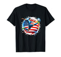 American Flag Soccer Player T-Shirt - Casual Everyday Wear for Adults - T-Shirt, Sweatshirt, Hoodie