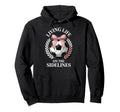 Living Life Sidelines Soccer Hoodie - Streetwear Style Men Women - T-Shirt, Sweatshirt, Hoodie