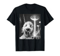 Funny Goldendoodle Alien Ufo Taking Selfie T-Shirt - Unique Graphic Unisex - T-Shirt, Sweatshirt, Hoodie