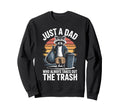 Just Dad Who Always Takes Out Sweatshirt - Custom Art Print Men Women - T-Shirt, Sweatshirt, Hoodie