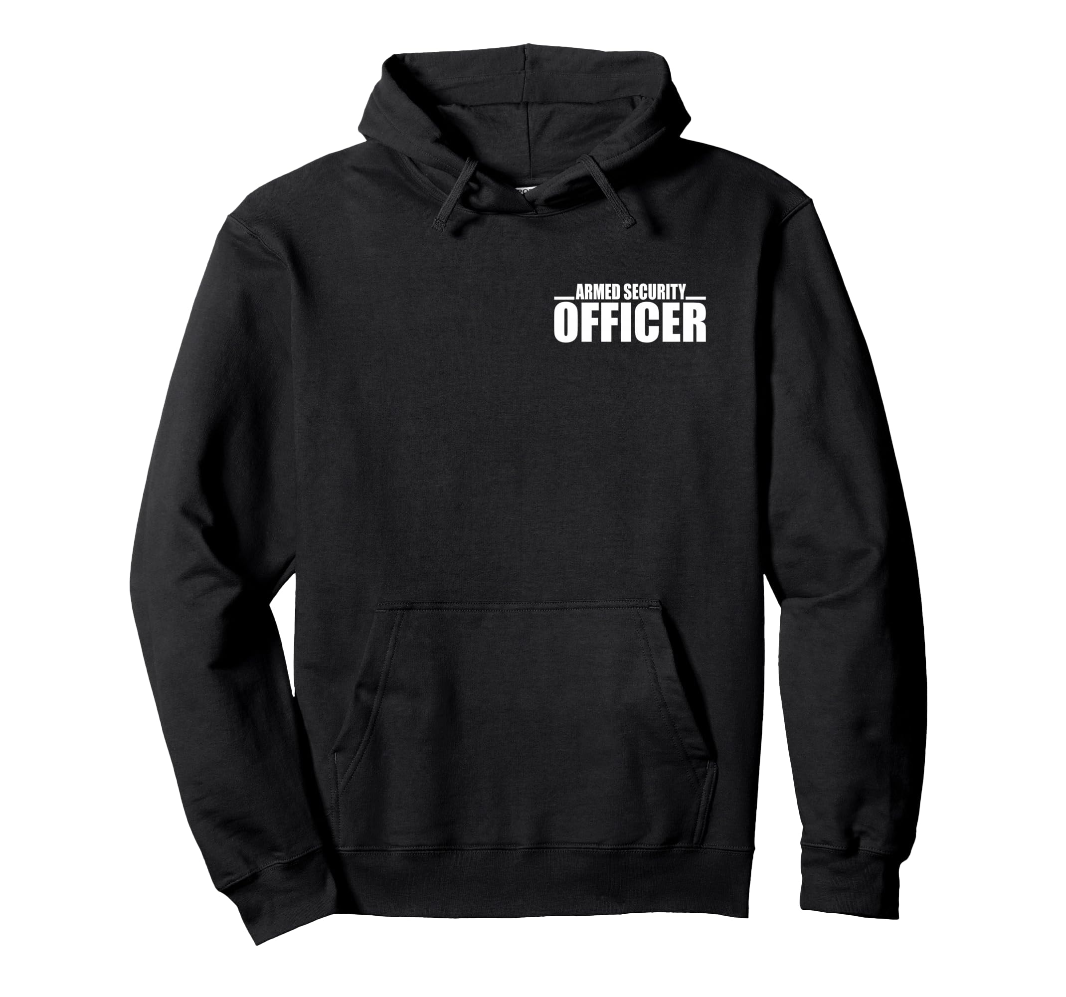 Armed Security Officer Guard Uniform Hoodie - Streetwear Style Men Women - T-Shirt, Sweatshirt, Hoodie