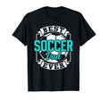 Best Soccer Dad Ever Player Father Daddy T-Shirt - Minimalist Print Unisex - T-Shirt, Sweatshirt, Hoodie