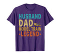 Funny Model Railroad Husband Dad T-Shirt - Novelty Apparel for Adults - T-Shirt, Sweatshirt, Hoodie