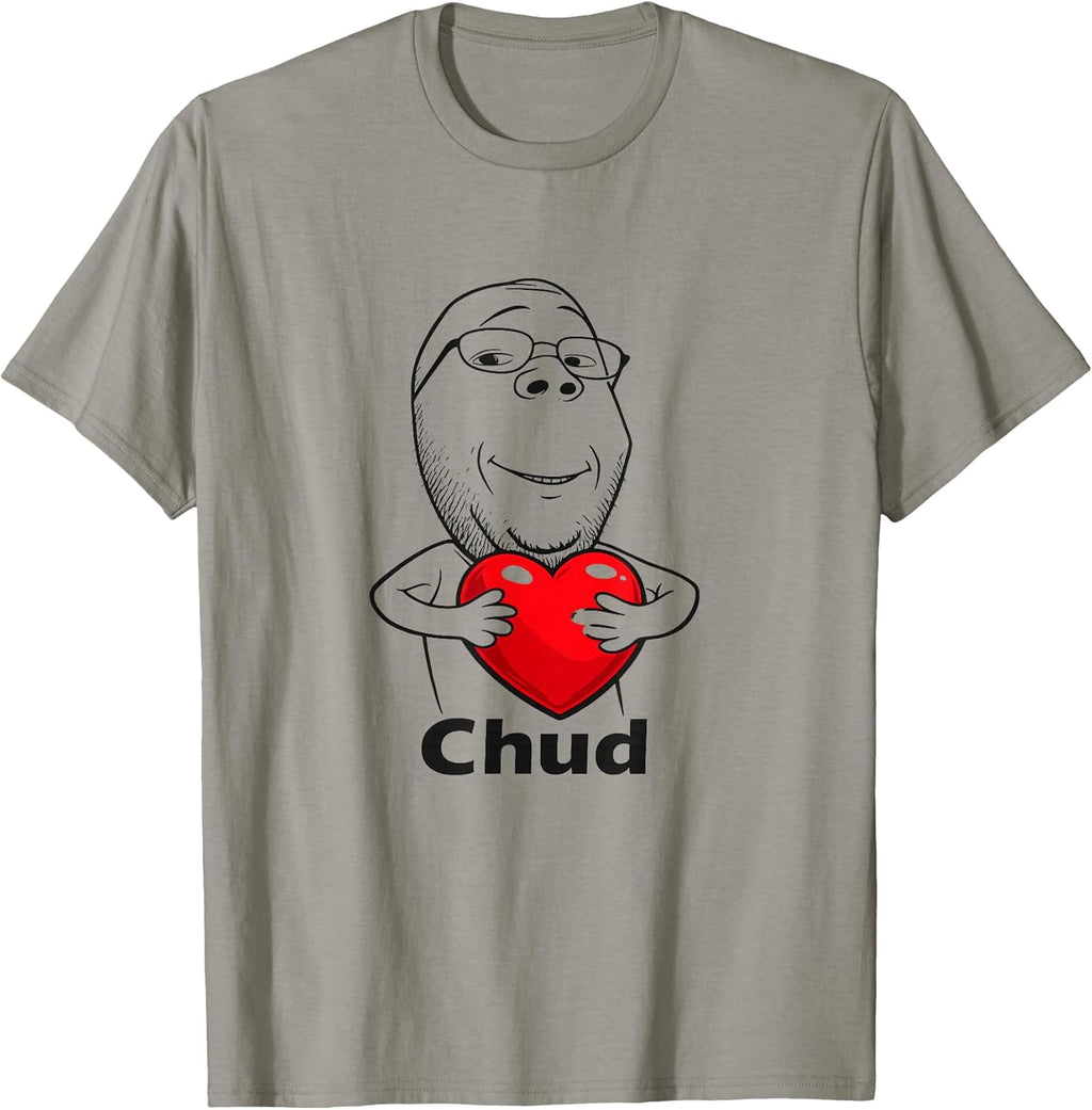 Funny Chud Guy, Chug Aesthetic Viral Meme Culture - Adult & Kids T-Shirts, Sweatshirts & Hoodies apparel design preview 1