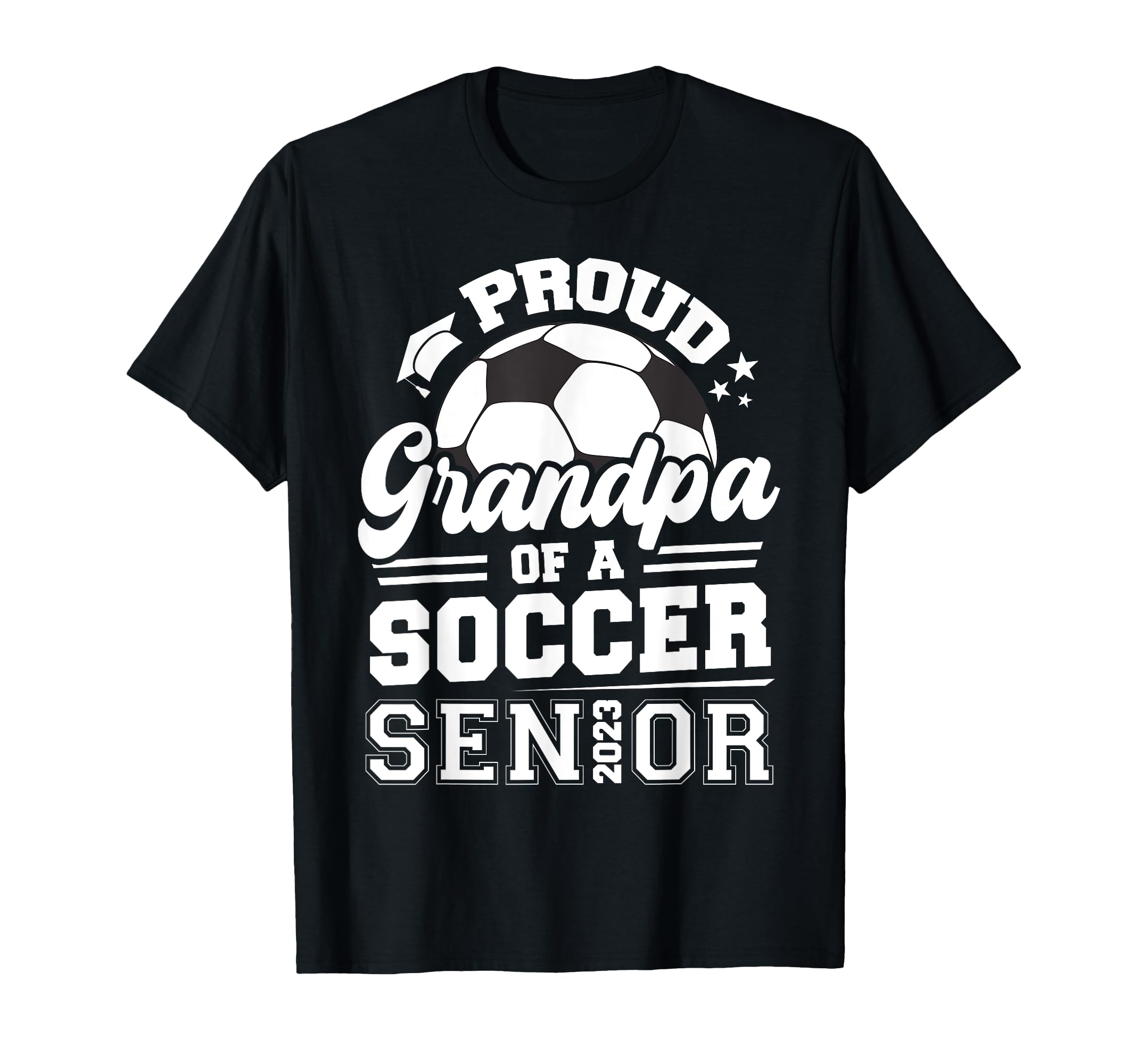 Proud Grandpa Soccer Senior 2023 T-Shirt - Aesthetic Graphic for Adults - T-Shirt, Sweatshirt, Hoodie