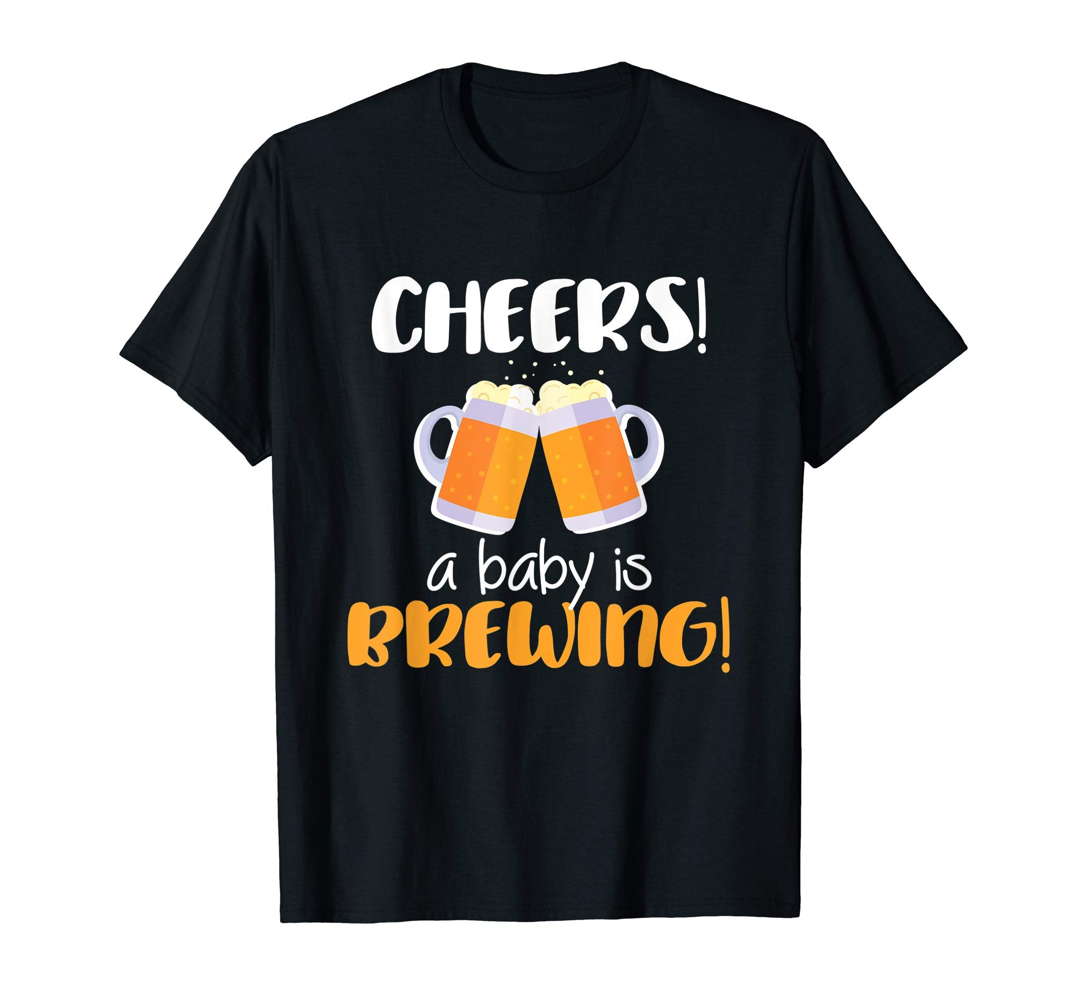 Cheers Is Brewing Funny Beer Dad T-Shirt - Aesthetic Graphic for Adults - T-Shirt, Sweatshirt, Hoodie