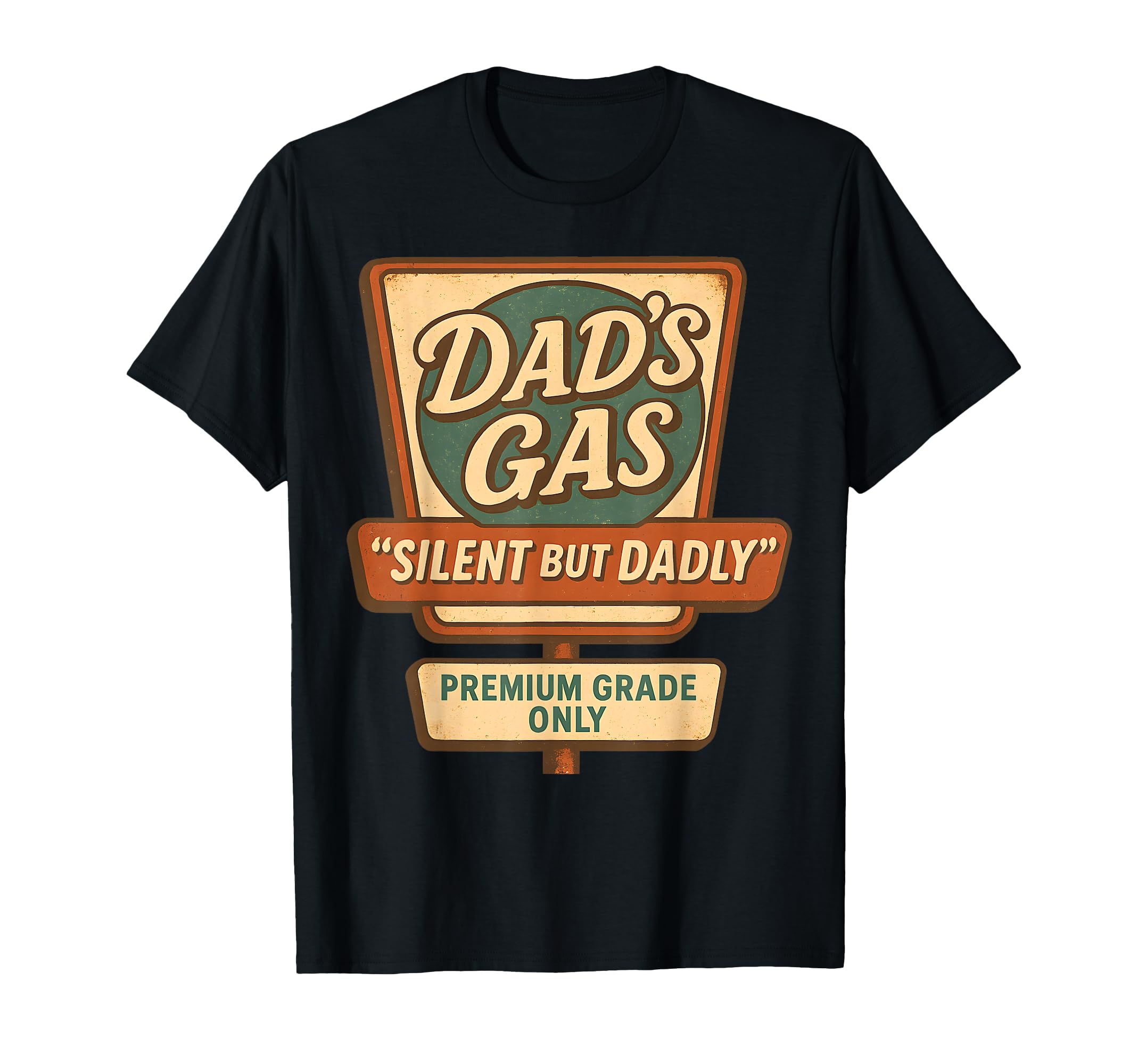 Silent But Dadly Funny Fathers Day T-Shirt - Unique Graphic for Adults - T-Shirt, Sweatshirt, Hoodie