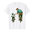Father And Son Cycling Partner T-Shirt - Fun Novelty Design for Adults - T-Shirt, Sweatshirt, Hoodie