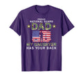 My Daughter Has Your Back Proud T-Shirt - Graphic Print for Adults - T-Shirt, Sweatshirt, Hoodie