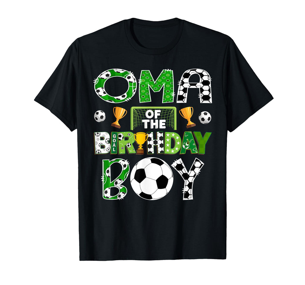Oma Birthday Soccer Player Game Day T-Shirt - Graphic Print Men Women - T-Shirt, Sweatshirt, Hoodie
