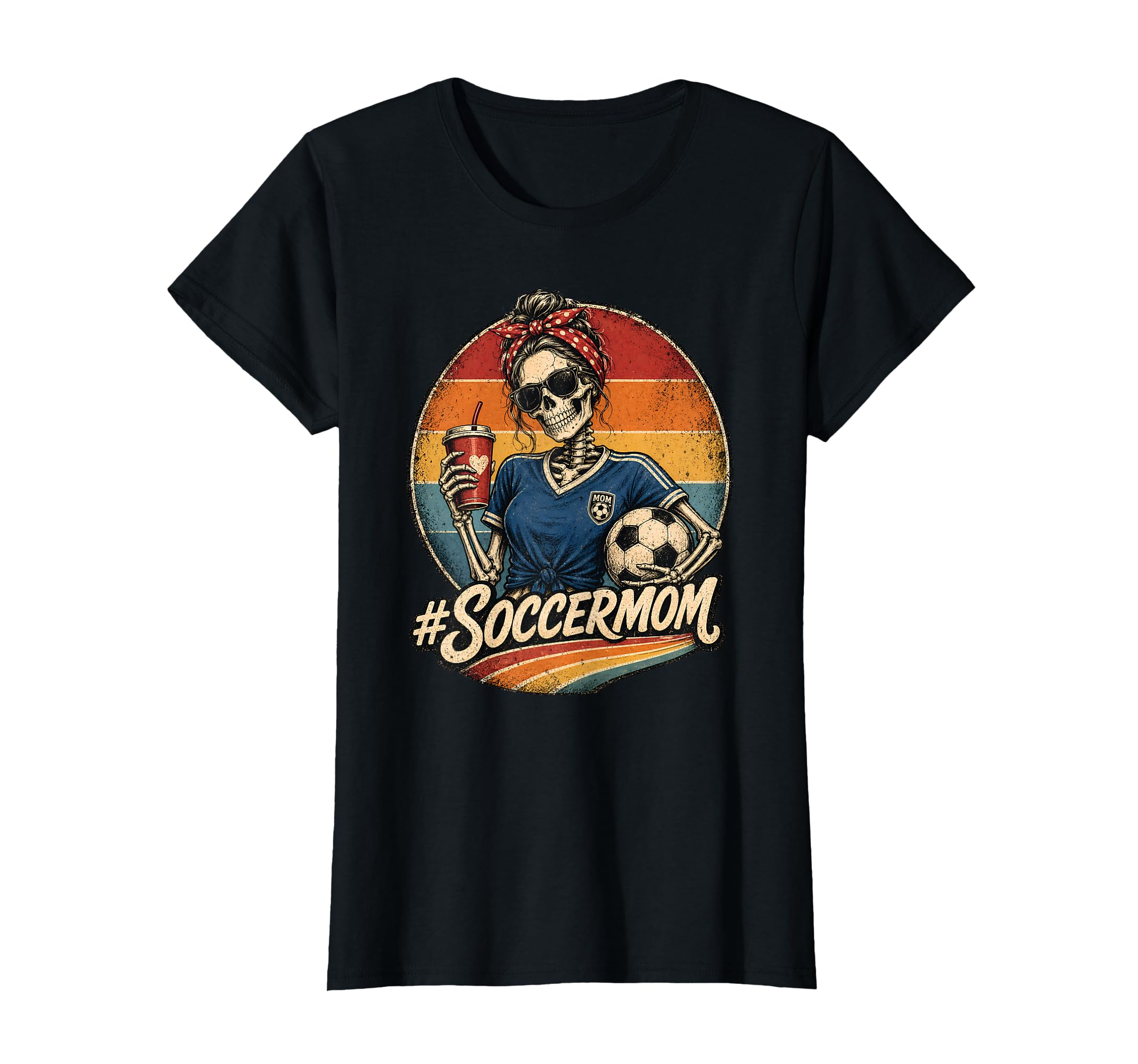 Soccer Mom Soccer Mama Soccer Momlife T-Shirt - Custom Art Print Unisex - T-Shirt, Sweatshirt, Hoodie