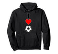 I Love Soccer I Heart Soccer Players Sweatshirt - Trendy Graphic Unisex - T-Shirt, Sweatshirt, Hoodie
