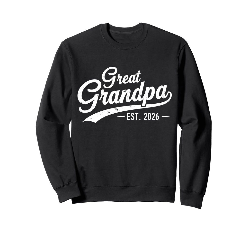 Great Grandpa 2026 Reveal Surprise T-Shirt - Trendy Graphic Unisex - T-Shirt, Sweatshirt, Hoodie