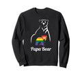 Mens Lgbt Papa Bear Gay Pride Equal Sweatshirt - Trendy Graphic Men Women - T-Shirt, Sweatshirt, Hoodie