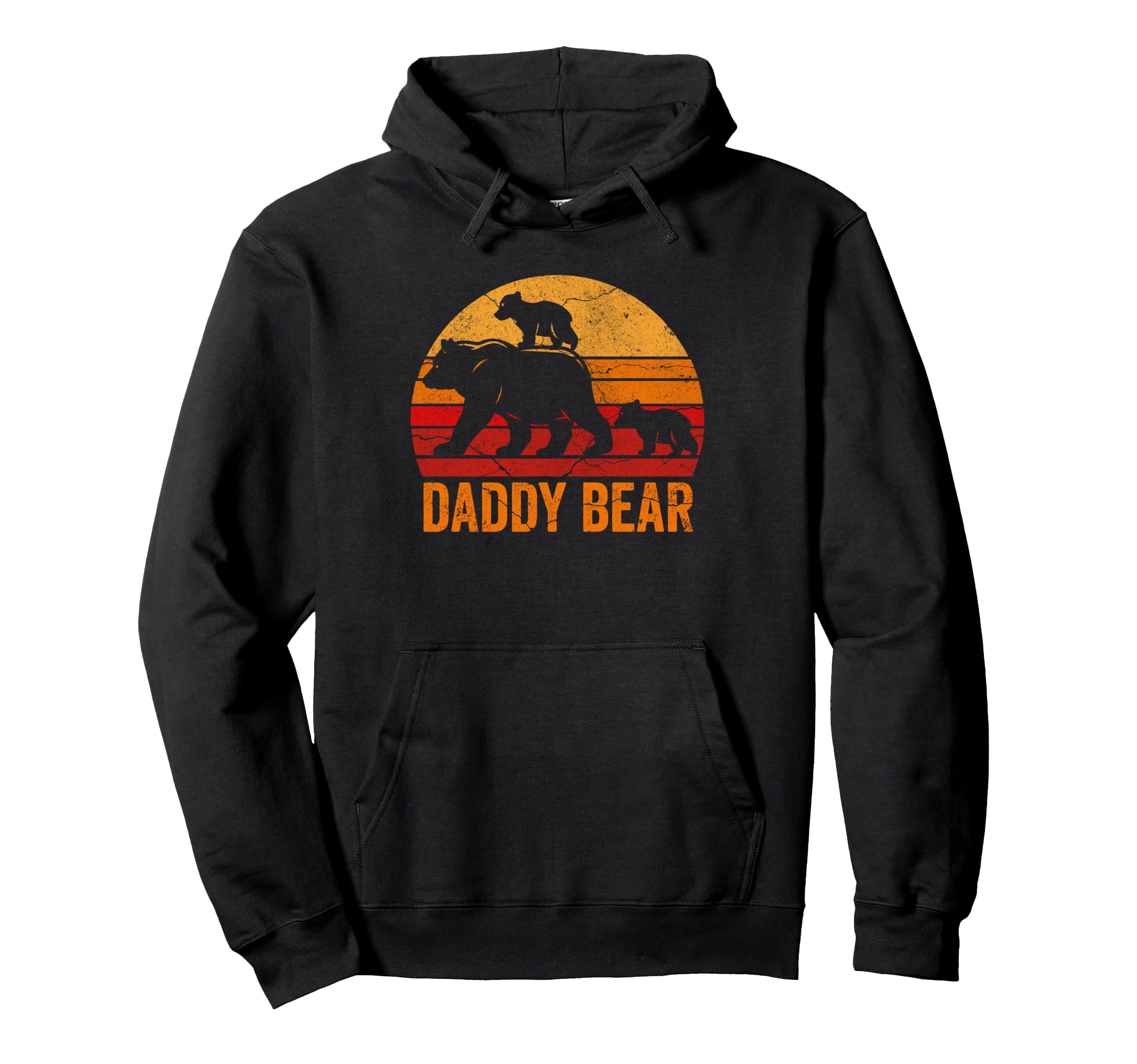 Daddy Bear Two Cubs Bear Daddy Shirts Hoodie - Custom Art Print Men Women - T-Shirt, Sweatshirt, Hoodie