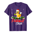 Pickleball Chick Funny Santa Hat T-Shirt - Custom Art Print for Adults - T-Shirt, Sweatshirt, Hoodie