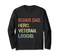 Veteran Stepdad Gifts Veteran Sweatshirt - Fun Novelty Design for Adults - T-Shirt, Sweatshirt, Hoodie