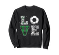 Love Soccer Sports Player Sweatshirt - Casual Everyday Wear for Adults - T-Shirt, Sweatshirt, Hoodie