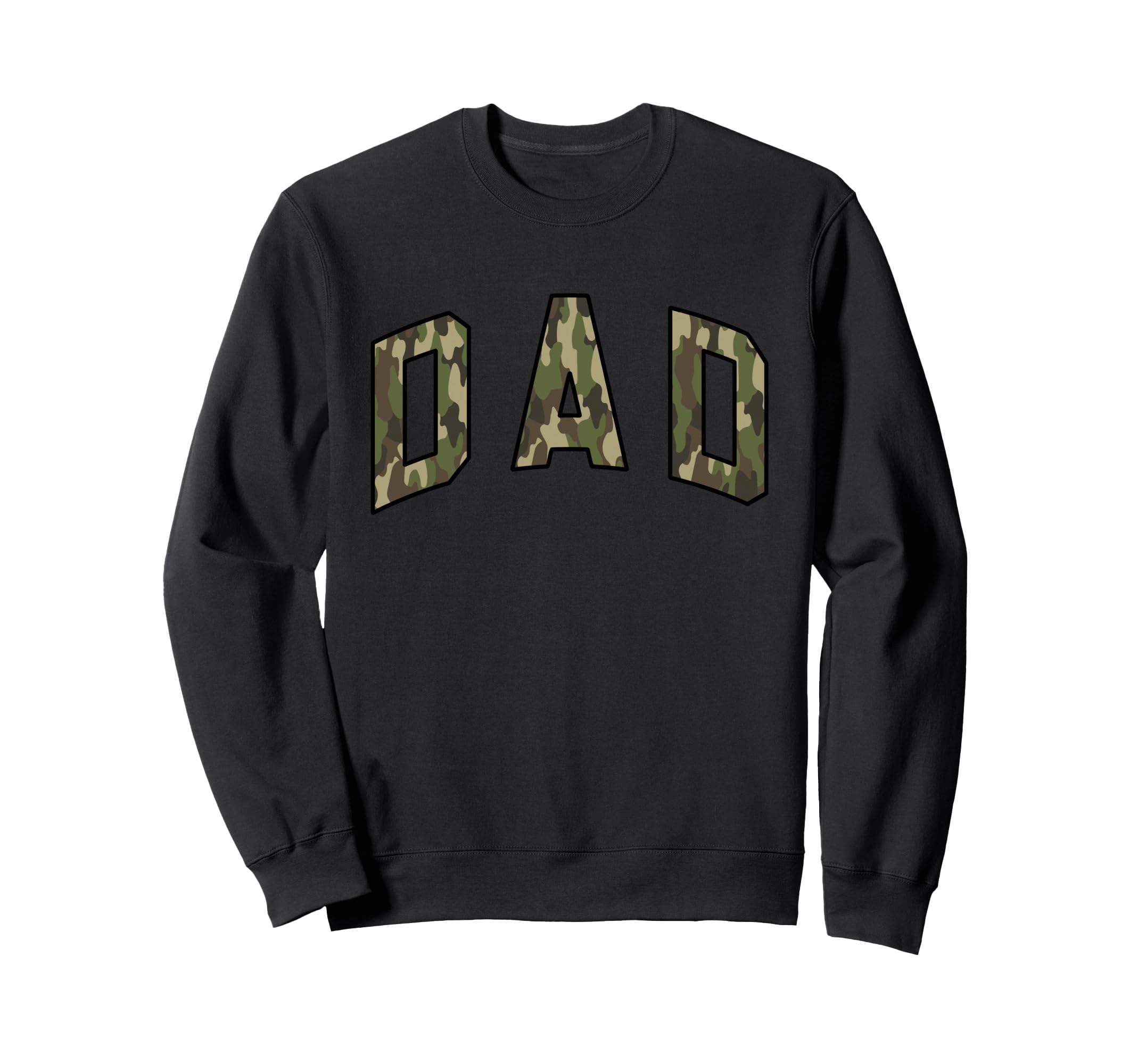 Camo Dad Hunting Old Camouflage Dad Sweatshirt - Trendy Graphic Unisex - T-Shirt, Sweatshirt, Hoodie