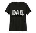 Hockey Dad Fathers Day Tri Blend T-Shirt - Streetwear Style Unisex - T-Shirt, Sweatshirt, Hoodie