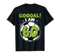 60 Year Old Birthday Soccer Themed T-Shirt - Aesthetic Graphic Men Women - T-Shirt, Sweatshirt, Hoodie