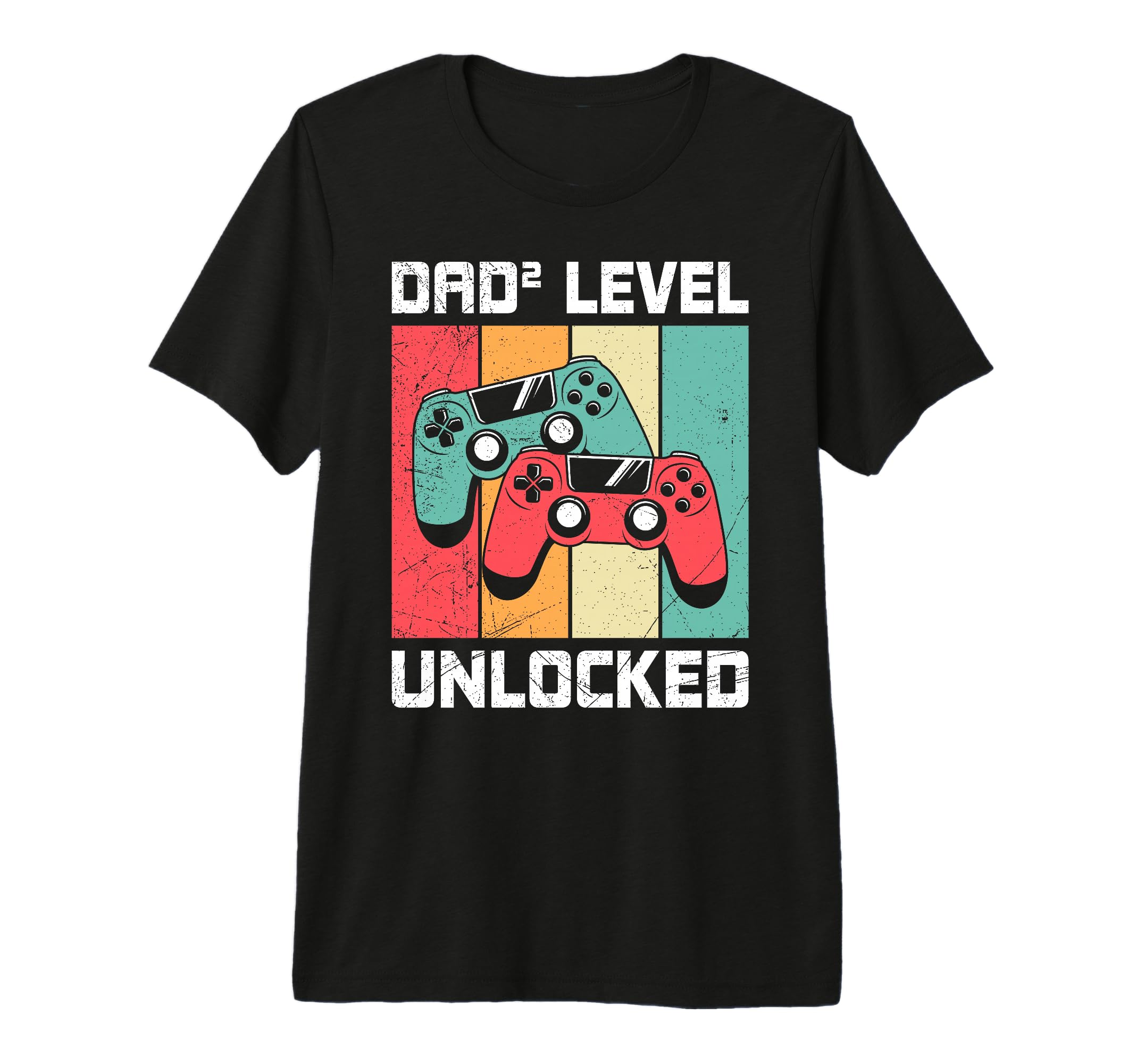 Dad Unlocked Soon To Be Twin Dad Gamer T-Shirt - Graphic Print Men Women - T-Shirt, Sweatshirt, Hoodie