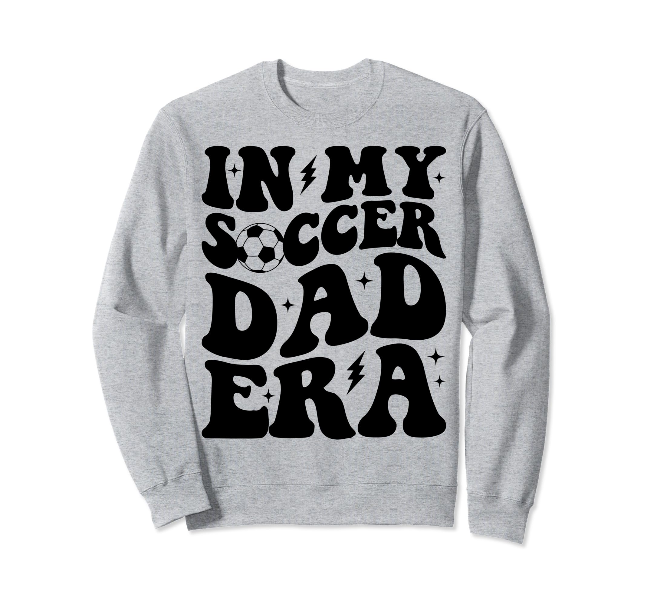 Groovy My Soccer Dad Era Sweatshirt - Minimalist Print Unisex - T-Shirt, Sweatshirt, Hoodie