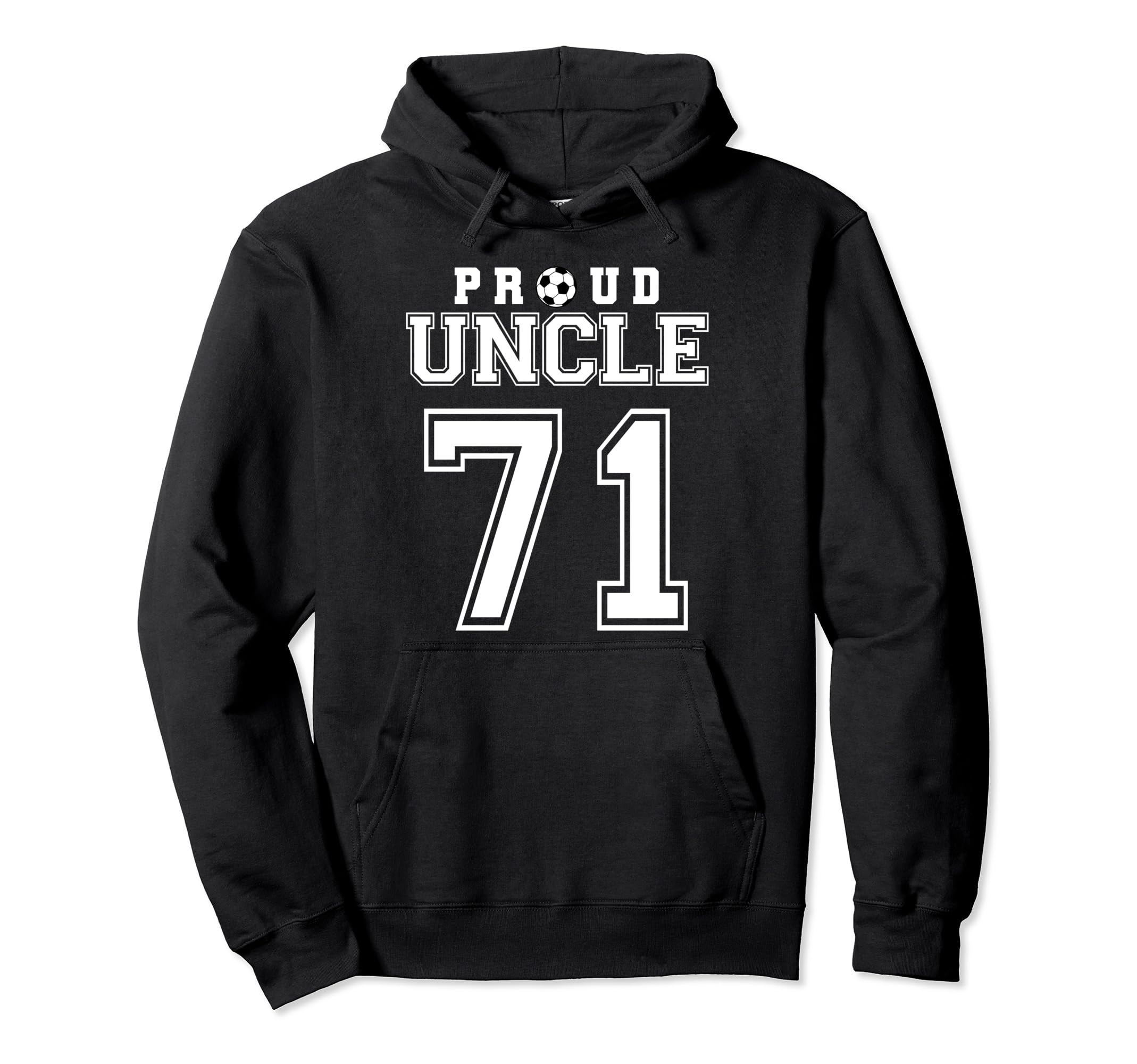 Number 71 Custom Proud Soccer Futbol Hoodie - Novelty Apparel Men Women - T-Shirt, Sweatshirt, Hoodie