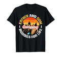 Dad And Son Camping Buddies Life T-Shirt - Casual Everyday Wear Unisex - T-Shirt, Sweatshirt, Hoodie